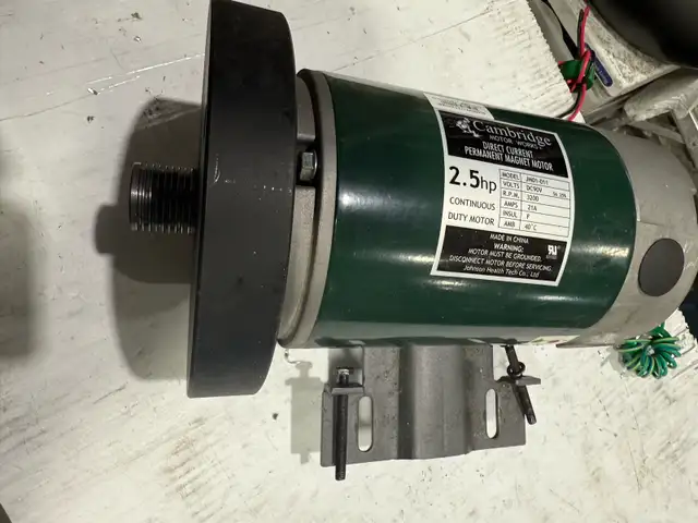 Durect current continuous duty motor 2.5 HP