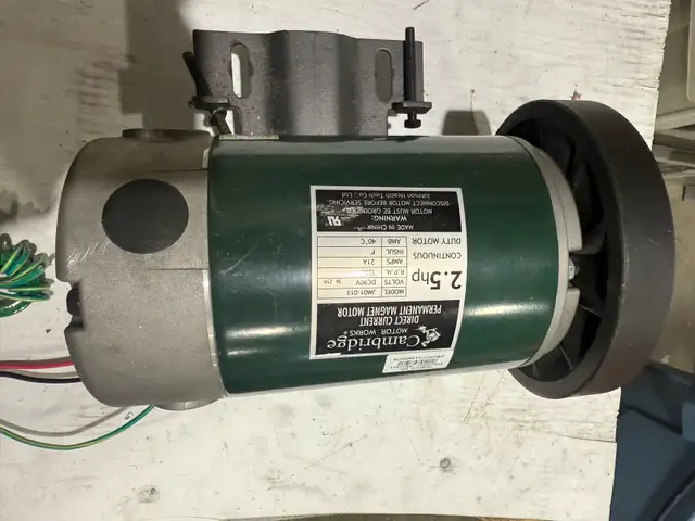 Durect current continuous duty motor 2.5 HP - Photo 2