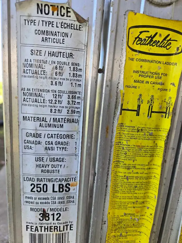 Featherlite 12' folding ladder - Photo 2