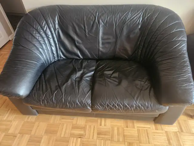 Leather Loveseat for Sale. $75.