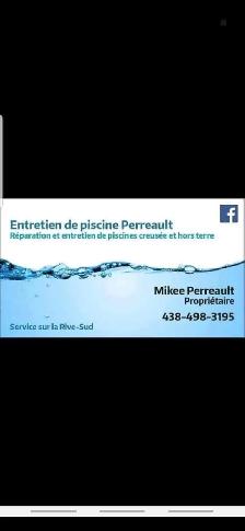 Ouverture et entretien de piscines