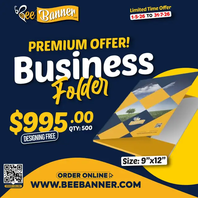 Business Folder Printing  - Special Offer