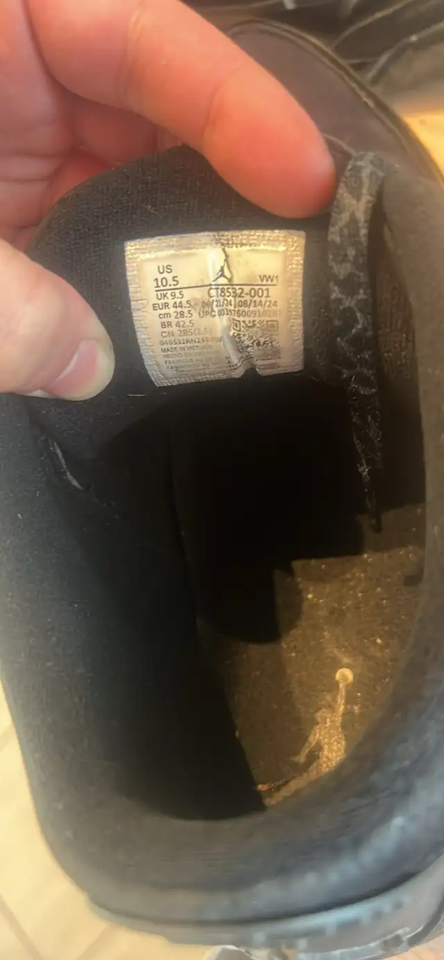 Jordan 3 black cats - Photo 7