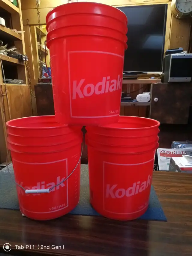 Industrial strength pails