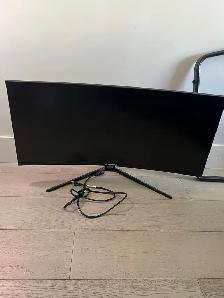 Sceptre wide curved screen monitor