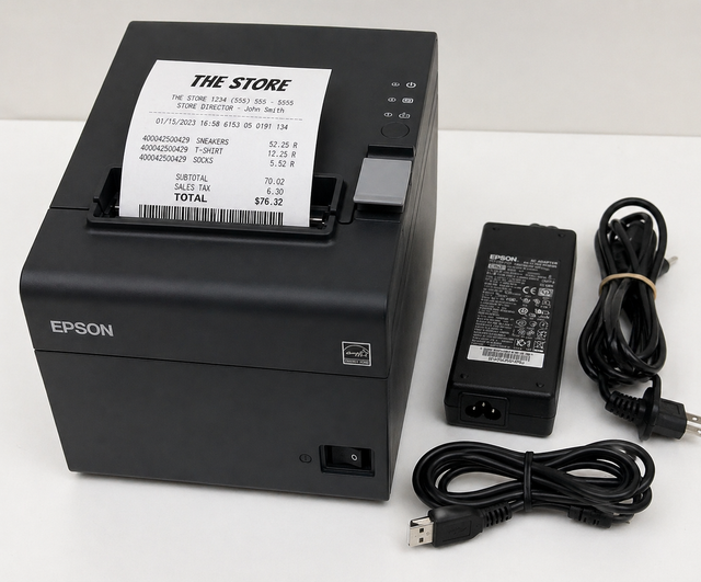 Used Epson TM-T20IV Thermal Receipt Printer (C31CL47022)