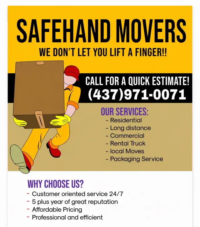 LAST MINUTE MOVERS - #1 IN GTA