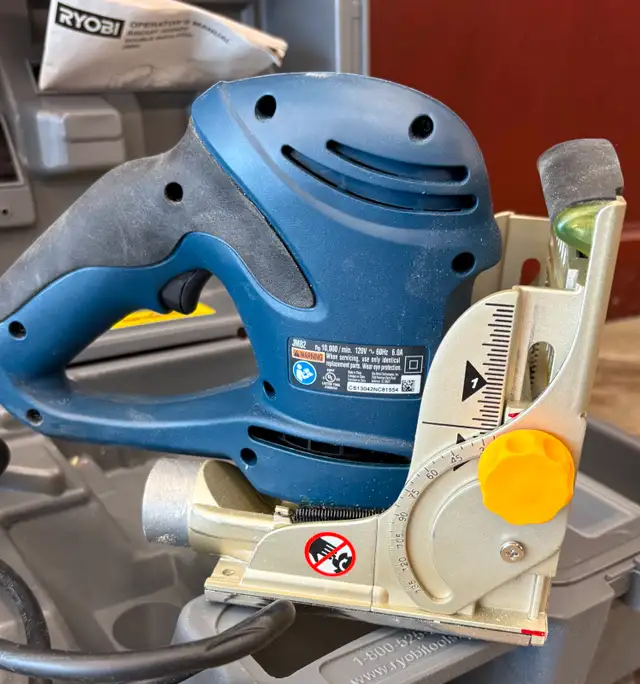 Ryobi Corded JM82 Biscuit Joiner in Case - Photo 4