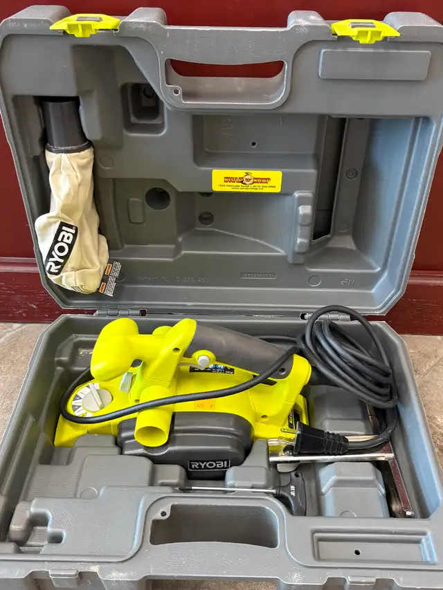 Ryobi Corded HPL51G Hand Planer in Case