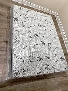 Never Used ! Queen Mattress & Box Spring !