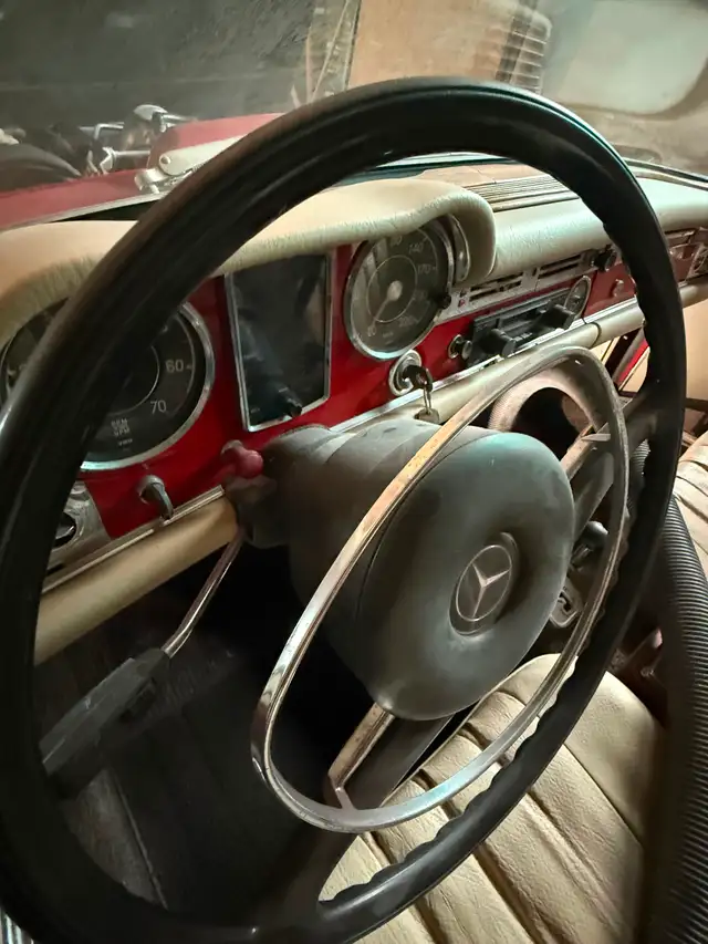 1968 Mercedes benz 280Sl barn find run - Photo 5