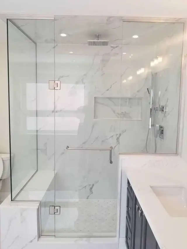 Bathroom Renovation with glass - Photo 7
