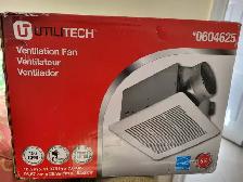 Ventilation Fan - Utiliteck - New in box - $100
