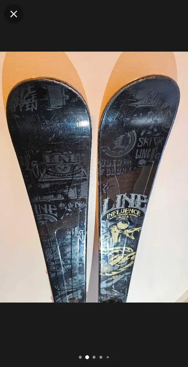 Line Influence 115 skis 179cm Marker Griffon  bindings - Photo 2