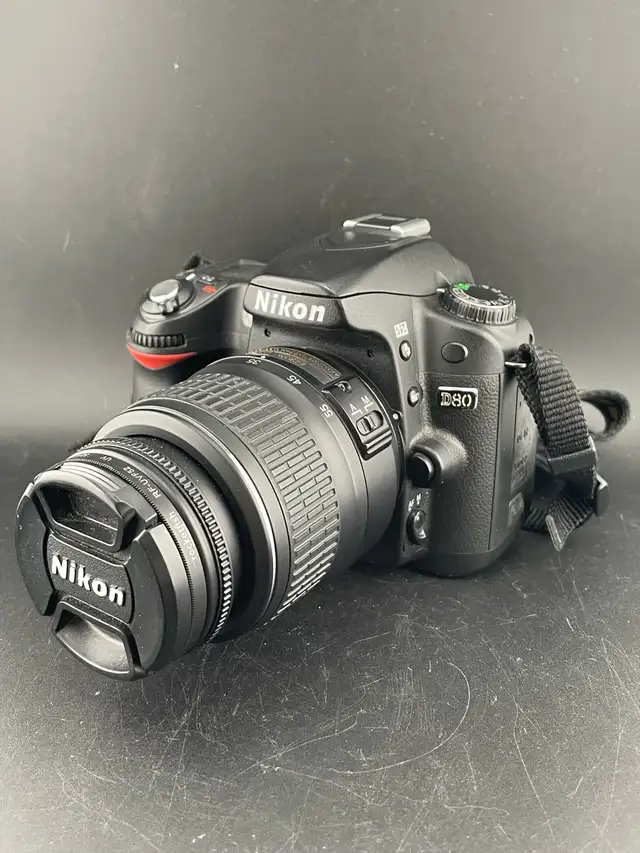 NIKON D80 DSLR CAMERA W/MANUAL,CHARGER,BATTERY