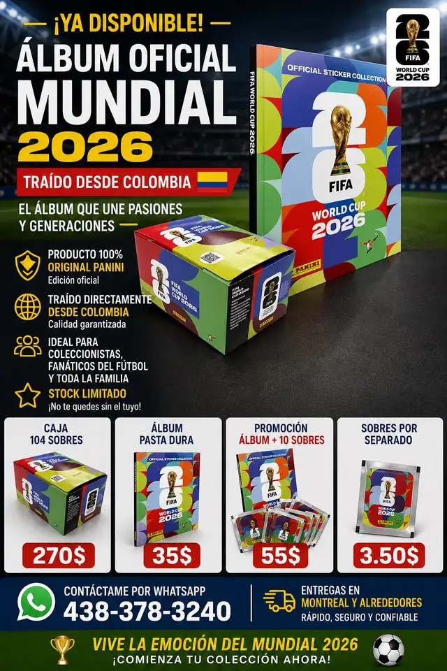 album coupe du monde 2026