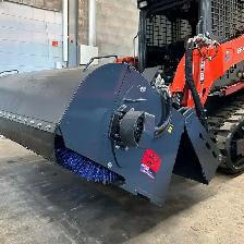 Skid Steer Broom 72" Angle