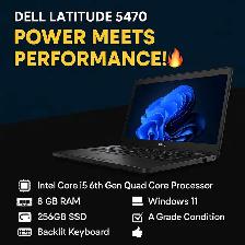 Dell Latitude 5470 Laptop – Power Meets Performance! with w
