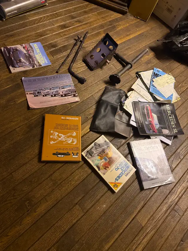 1968 Mercedes benz 280sl pagode convertible barn find - Photo 2