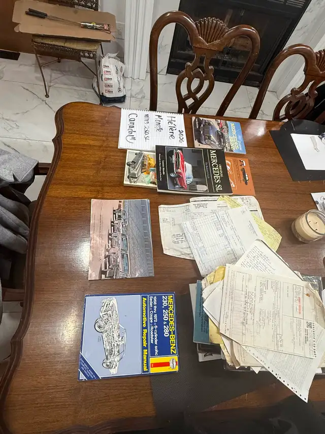 1968 Mercedes benz 280sl pagode convertible barn find - Photo 3