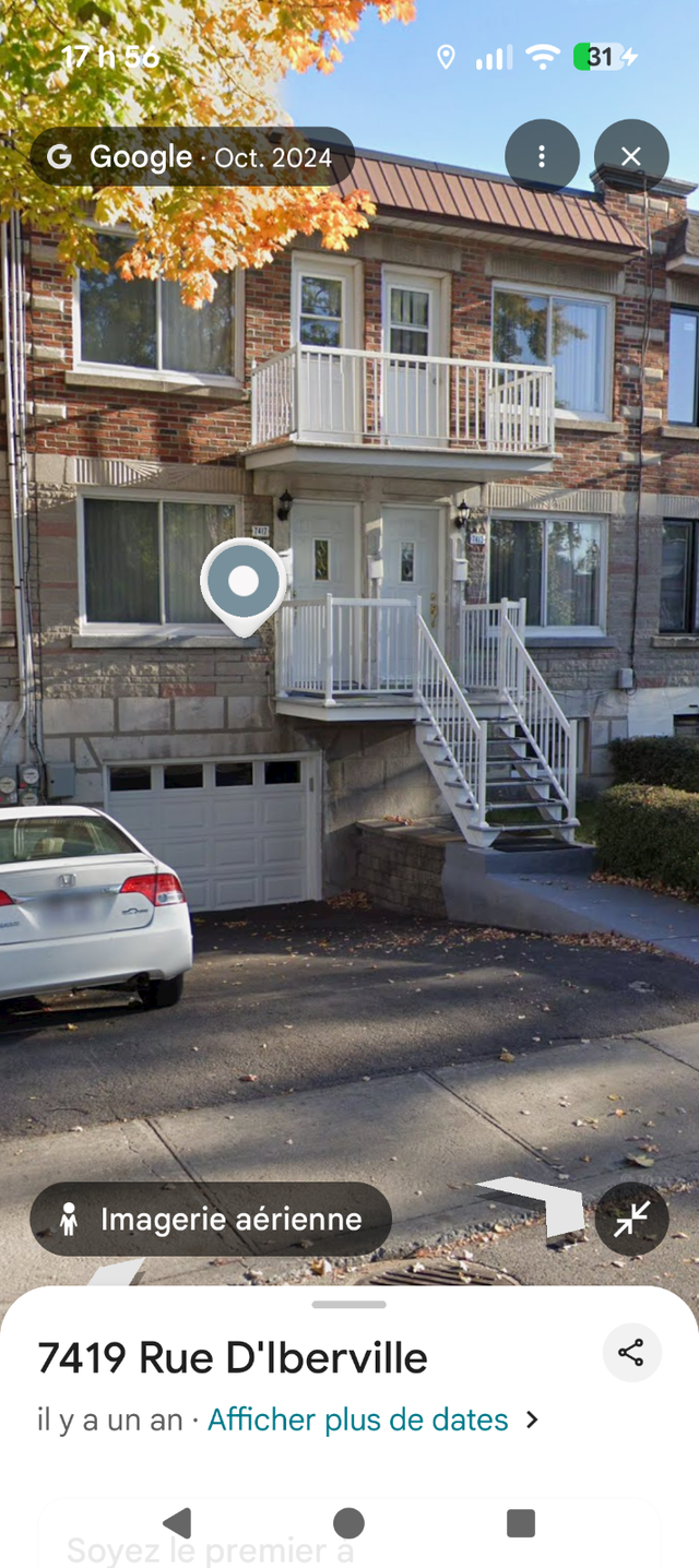 31/2 bien situé à louer quartier Villeray