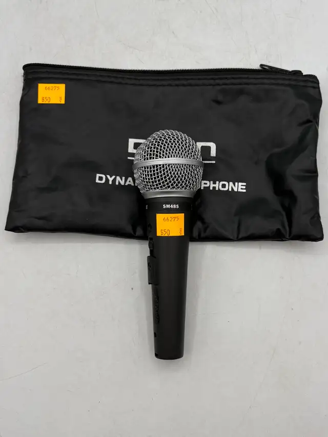 Shure SM48S Music Microphone with Bag