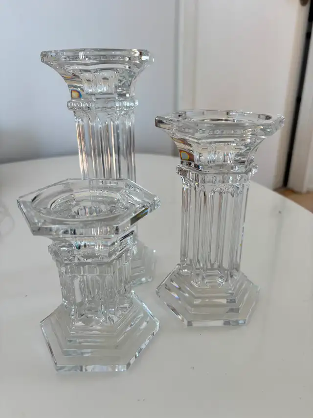 Candle glass set (all 3 for $20)