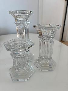 Candle glass set (all 3 for $20)