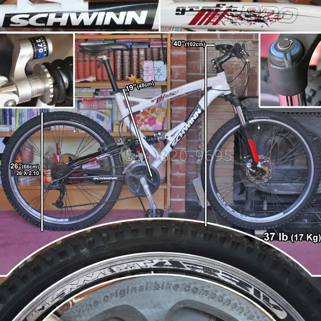 Vélo montagne Schwinn Graft Pro freins disque et fourche lockout