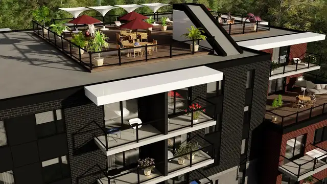 4 1/2 Charlesbourg – ascenseur- jardin sur le toit–juin ou juil. - Photo 6