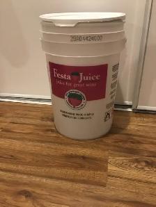 23 LITRE FOOD GRADE PAILS WITH LIDS