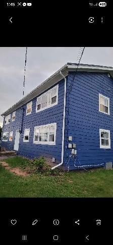 Two bedroom unheated partially furnished apt