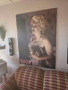 rare cadre Marilyn Monroe 32 x 58