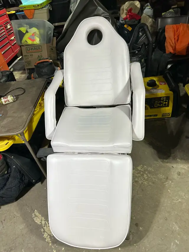esthetician treatment chair.