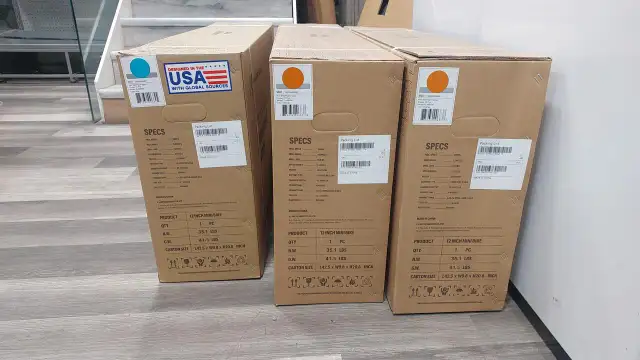 Electric Mini Bike - Hyper Gogo 12 Inch EL- MB03P - Blue/Orange