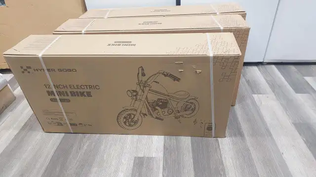 Electric Mini Bike - Hyper Gogo 12 Inch EL- MB03P - Blue/Orange - Photo 4