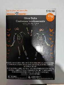 270 Piece Glow in the dark GITD Glow Suits