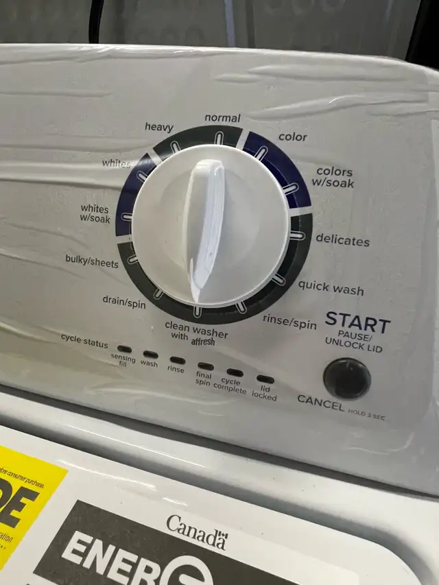 NEW Amana Top Load Washer & Dryer Set (White) - Photo 6