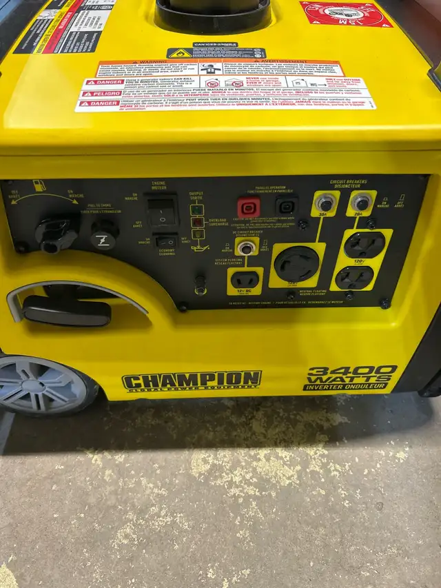 Generator, inverter mint condition (x2).