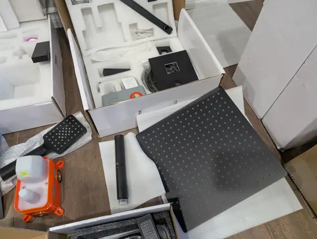 Brand New Matte Black Rainfall Shower Kit For Sale - Photo 6