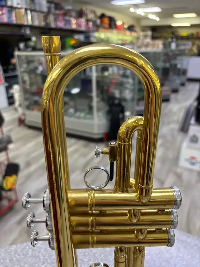 Trumpet With Case - Photo 5