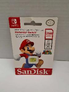 SanDisk 256GB Nintendo Switch Micro SD card NEW