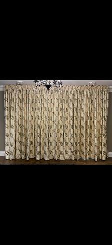 Curtains with blackouts and sheers