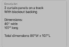 Curtains with blackouts and sheers - Photo 3
