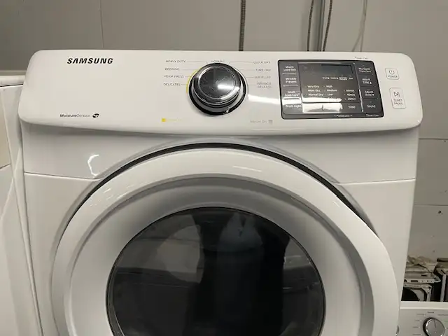 Sécheuse seule frontale blanche superposable Samsung - Photo 2