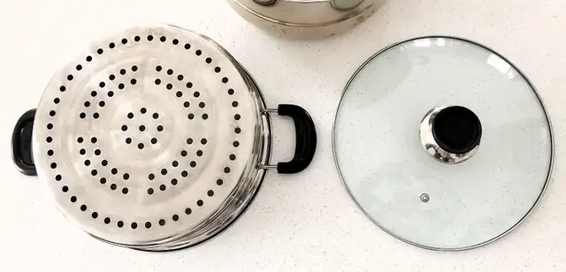 Stainless Steel Pot with Steamer - Photo 4