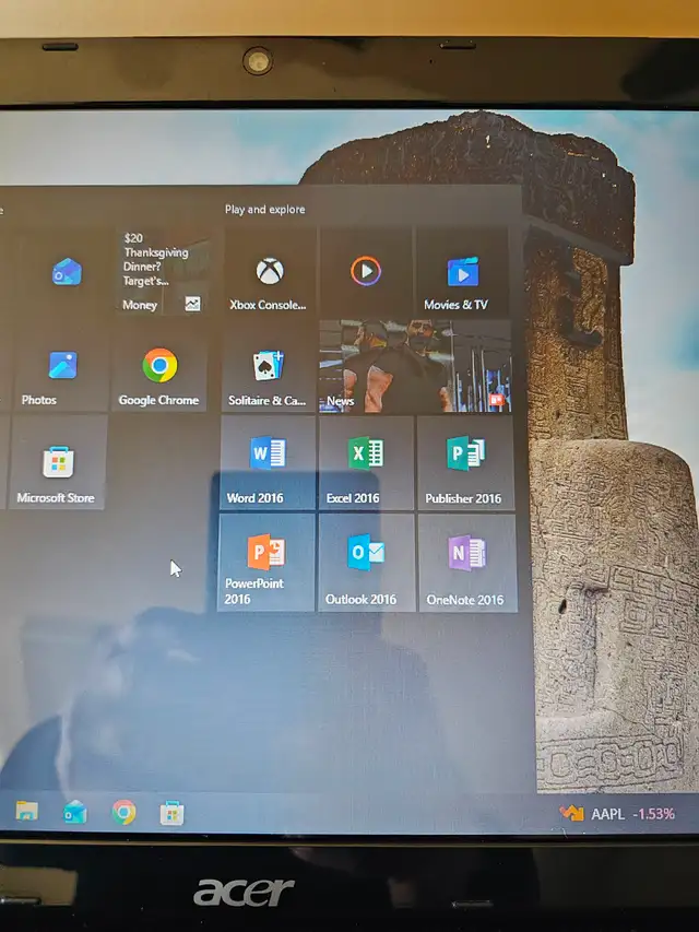 Acer Aspire 15.6 screen full keyboard - Photo 4