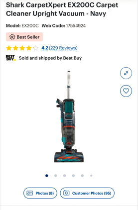 Shark CarpetXpert Upright Carpet Cleaner