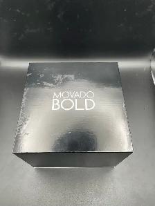 MOVADO BOLD QUEST WATCH W/BOX