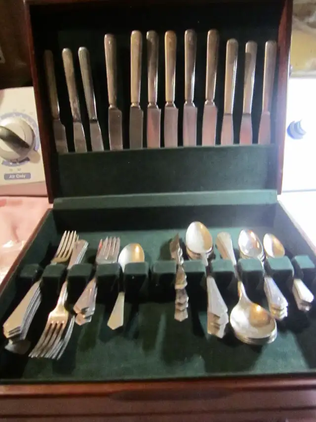 #2-12A  AURORA silverware set for 6 - Photo 2